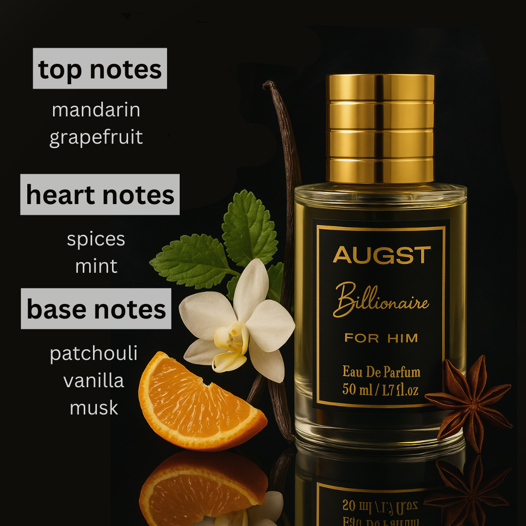 Augst Billionaire Eau De Parfum For Him I 1.7 fl.oz - Augst.in